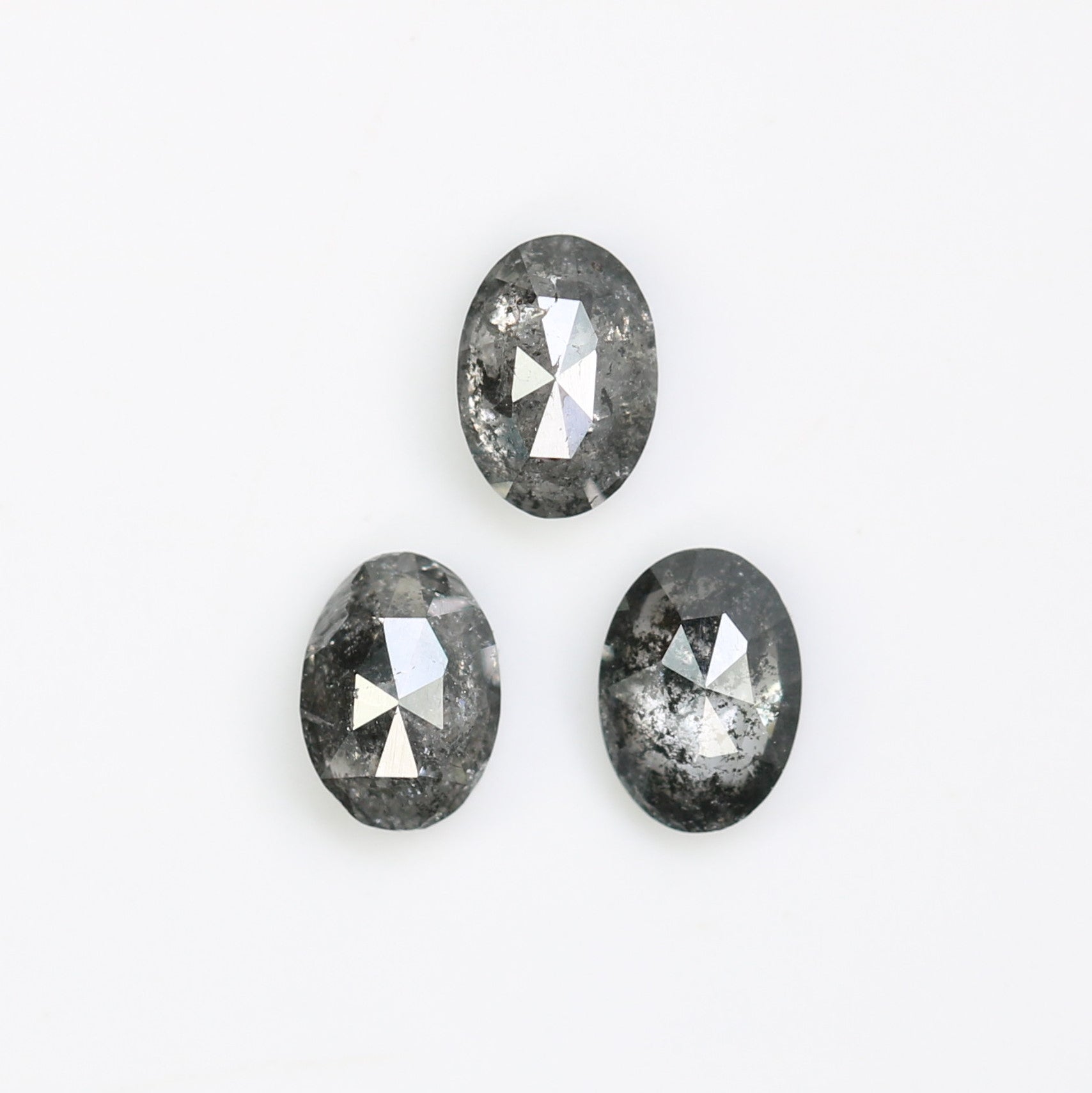 0.38 CT Salt and Pepper Oval Cut Loose Diamond for Custom Engagement Rings, Unique Bridal Jewelry & Ethical Fine Jewelry   2/2       Was this response better or worse?  Better  Worse  Same - JayKrishna Diamond