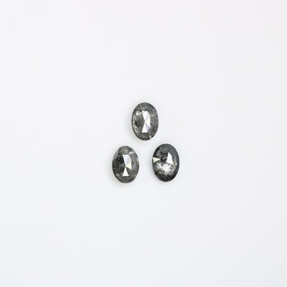 0.38 CT Salt and Pepper Oval Cut Loose Diamond for Custom Engagement Rings, Unique Bridal Jewelry & Ethical Fine Jewelry   2/2       Was this response better or worse?  Better  Worse  Same - JayKrishna Diamond