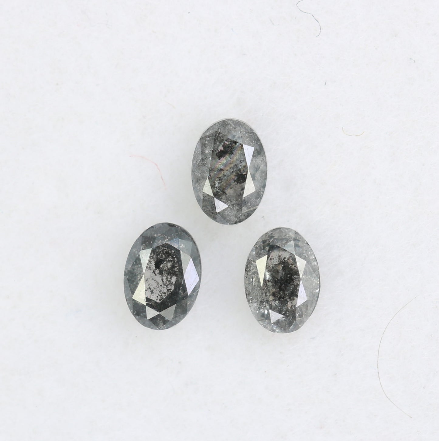 0.38 CT Salt and Pepper Oval Cut Loose Diamond for Custom Engagement Rings, Unique Bridal Jewelry & Ethical Fine Jewelry   2/2       Was this response better or worse?  Better  Worse  Same - JayKrishna Diamond