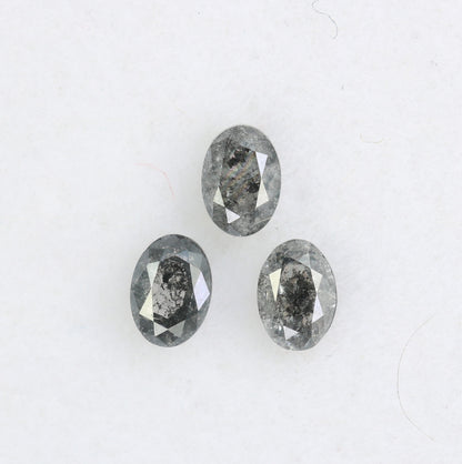 0.38 CT Salt and Pepper Oval Cut Loose Diamond for Custom Engagement Rings, Unique Bridal Jewelry & Ethical Fine Jewelry   2/2       Was this response better or worse?  Better  Worse  Same - JayKrishna Diamond