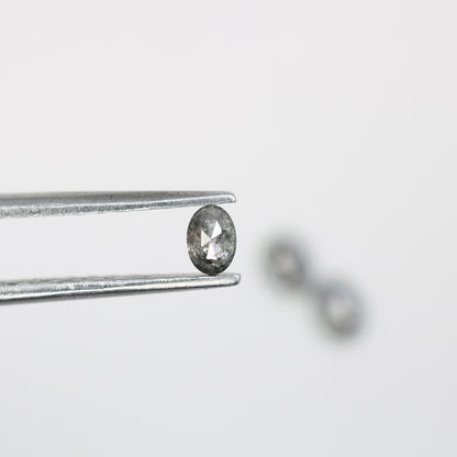 0.38 CT Salt and Pepper Oval Cut Loose Diamond for Custom Engagement Rings, Unique Bridal Jewelry & Ethical Fine Jewelry   2/2       Was this response better or worse?  Better  Worse  Same - JayKrishna Diamond