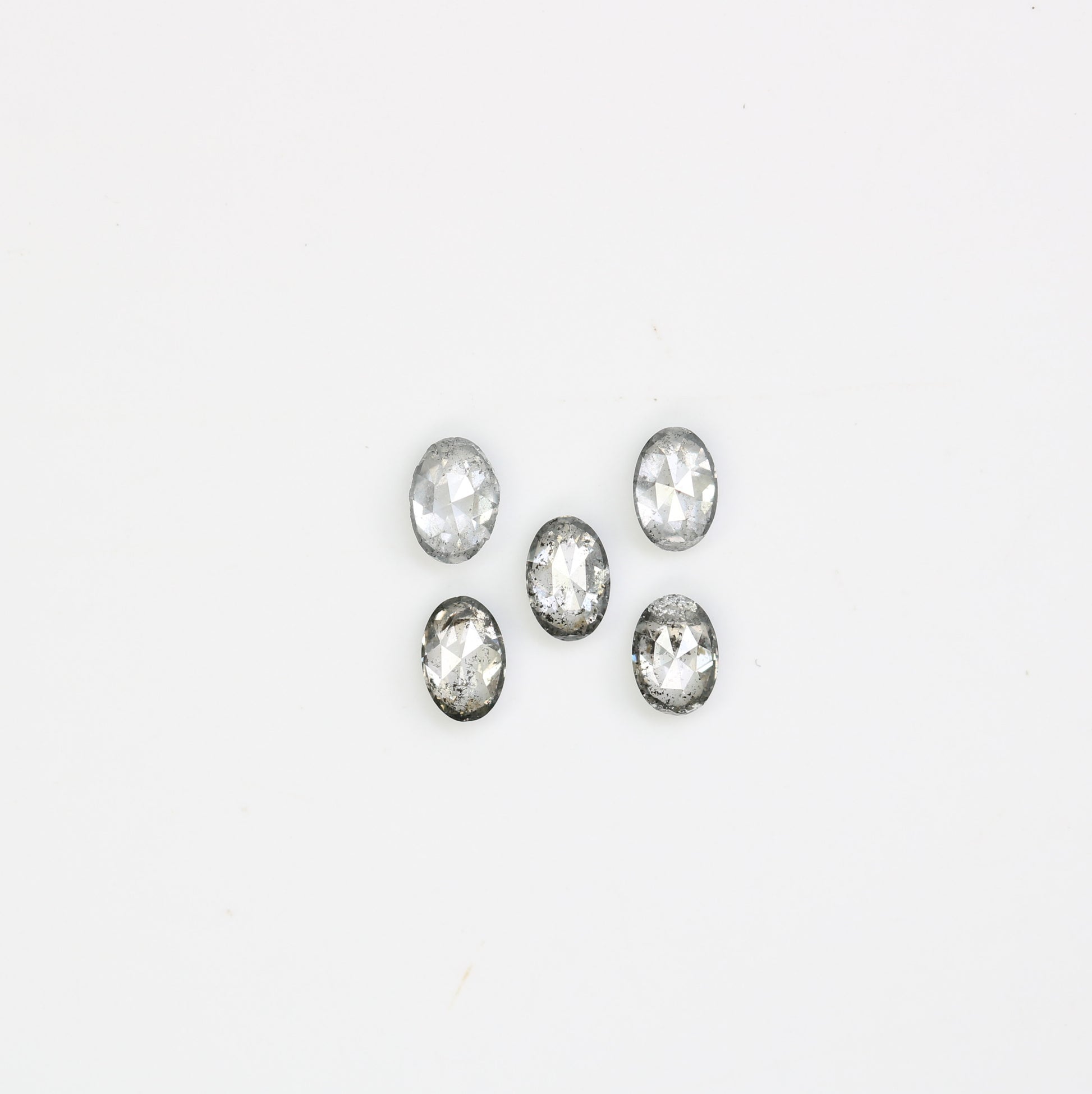 0.39 CT Natural Oval Shape Salt and Pepper Diamond for Custom Engagement Rings, Unique Fine Jewelry & Elegant Bridal Jewelry - JayKrishna Diamond