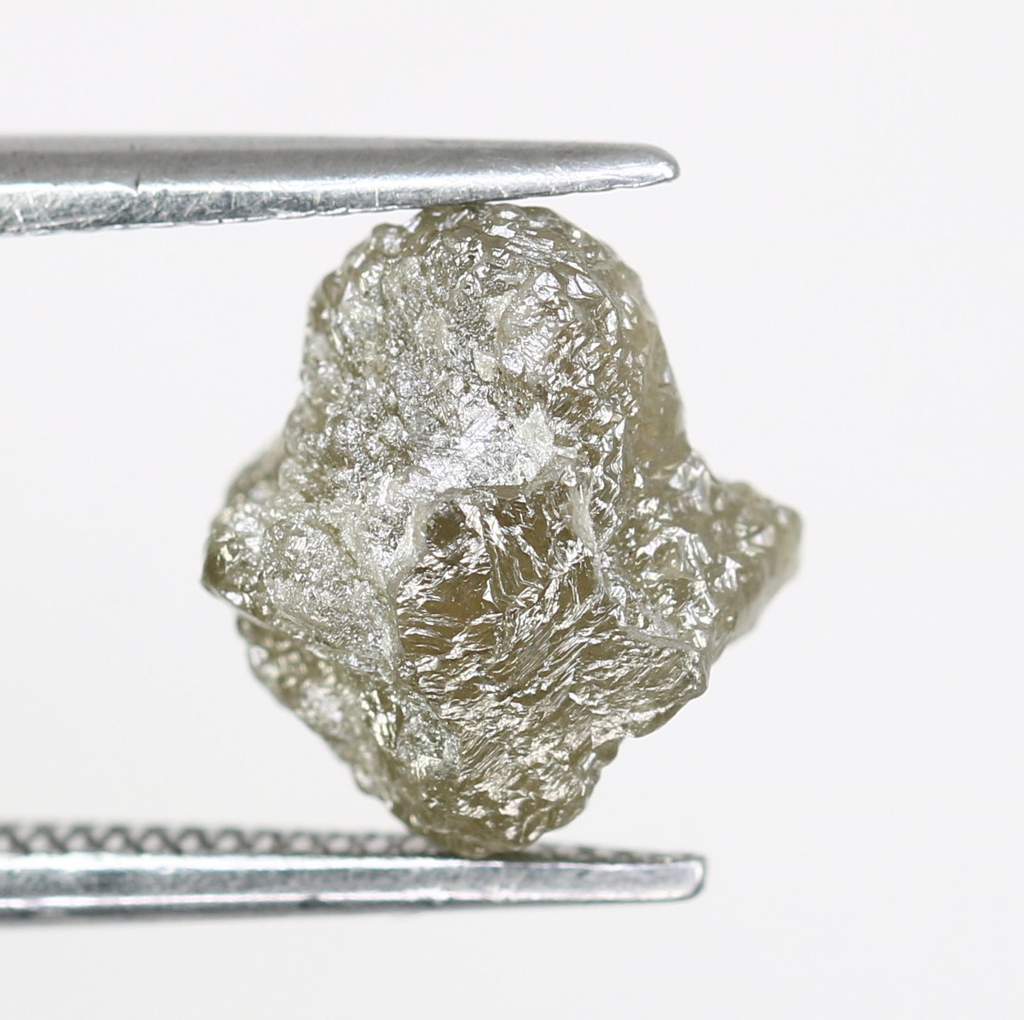2.66 CT Raw Salt And Pepper Uncut Rough Diamond For Engagement Ring - JayKrishna Diamond