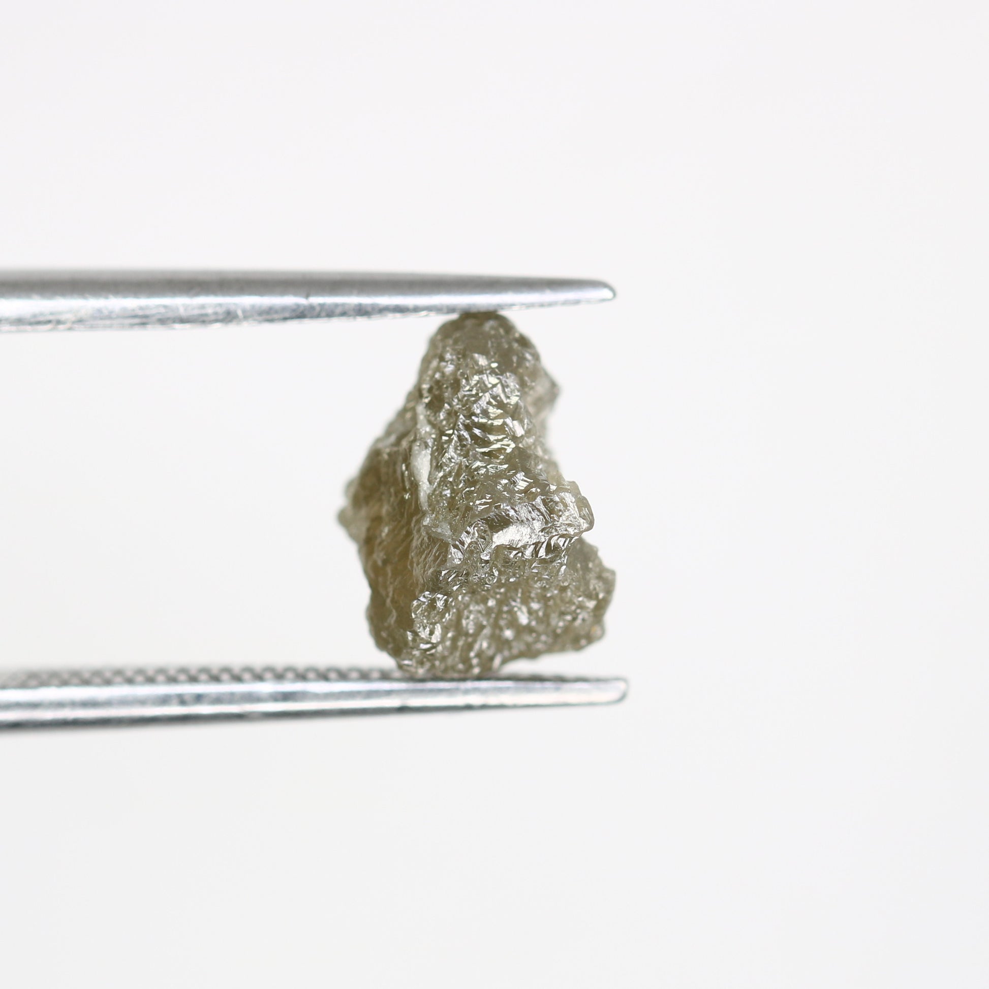 2.66 CT Raw Salt And Pepper Uncut Rough Diamond For Engagement Ring - JayKrishna Diamond