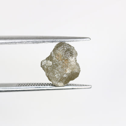 2.66 CT Raw Salt And Pepper Uncut Rough Diamond For Engagement Ring - JayKrishna Diamond