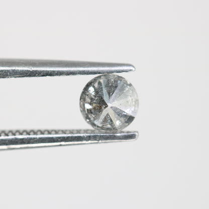 0.31 CT Natural Loose Round Brilliant Cut Salt and Pepper Diamond – Perfect for Galaxy Rings | Unique Salt and Pepper Round Diamond - JayKrishna Diamond