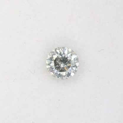 0.31 CT Natural Loose Round Brilliant Cut Salt and Pepper Diamond – Perfect for Galaxy Rings | Unique Salt and Pepper Round Diamond - JayKrishna Diamond