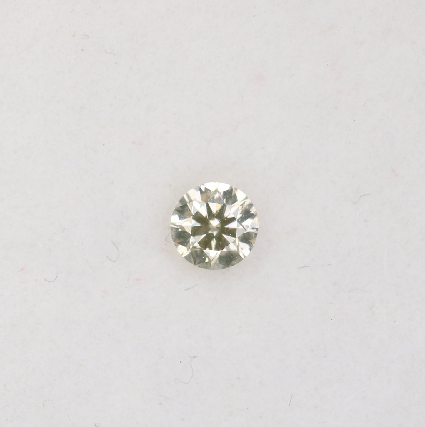 0.13 CT Natural Round Brilliant Cut Light Yellow Salt and Pepper Diamond – Loose Gemstone for Custom Jewelry - JayKrishna Diamond