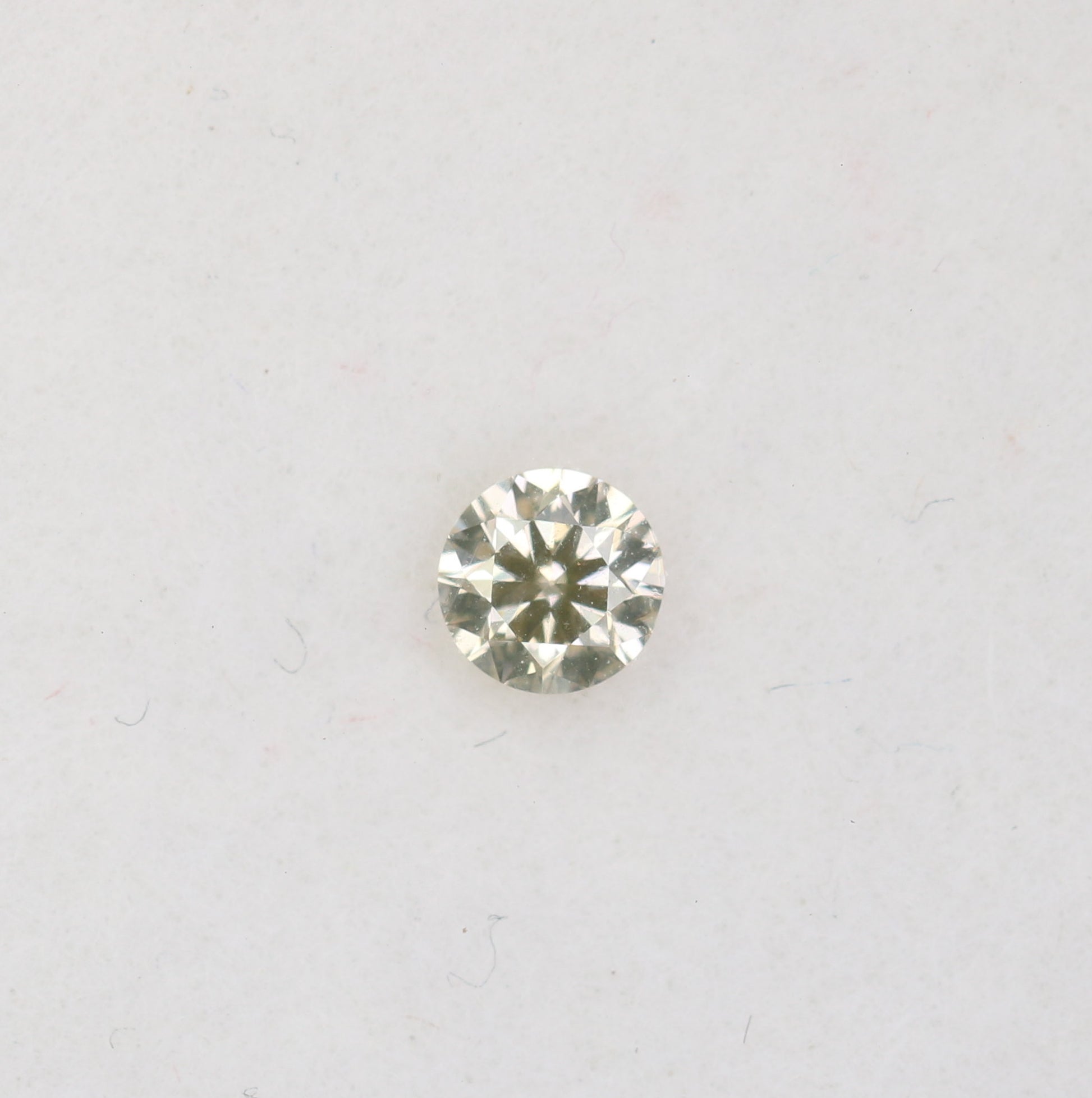0.13 CT Natural Round Brilliant Cut Light Yellow Salt and Pepper Diamond – Loose Gemstone for Custom Jewelry - JayKrishna Diamond