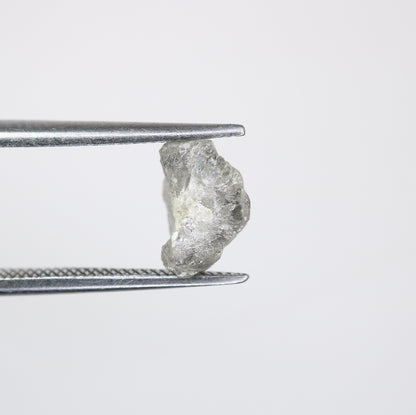 1.92 CT Raw Salt And Pepper Rough Uncut Diamond For Engagement Ring - JayKrishna Diamond