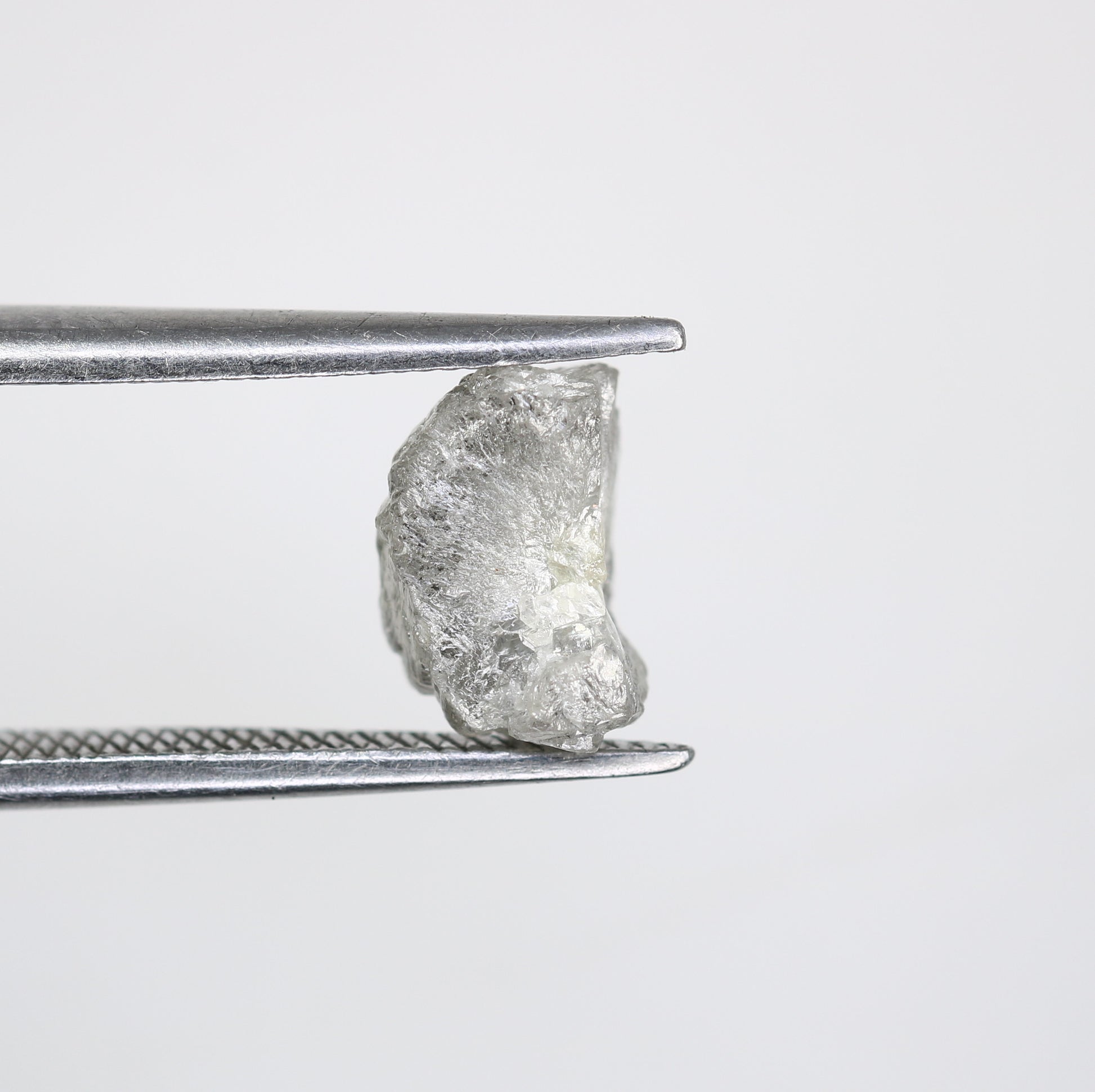 1.92 CT Raw Salt And Pepper Rough Uncut Diamond For Engagement Ring - JayKrishna Diamond