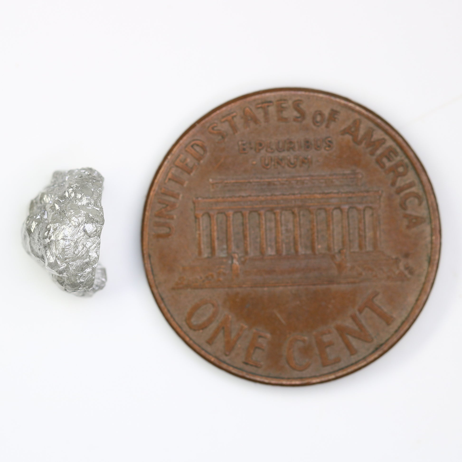 1.92 CT Raw Salt And Pepper Rough Uncut Diamond For Engagement Ring - JayKrishna Diamond