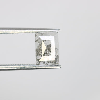 0.98 Carat Baguette Shape Natural Salt And Pepper Diamond For Wedding Ring - JayKrishna Diamond