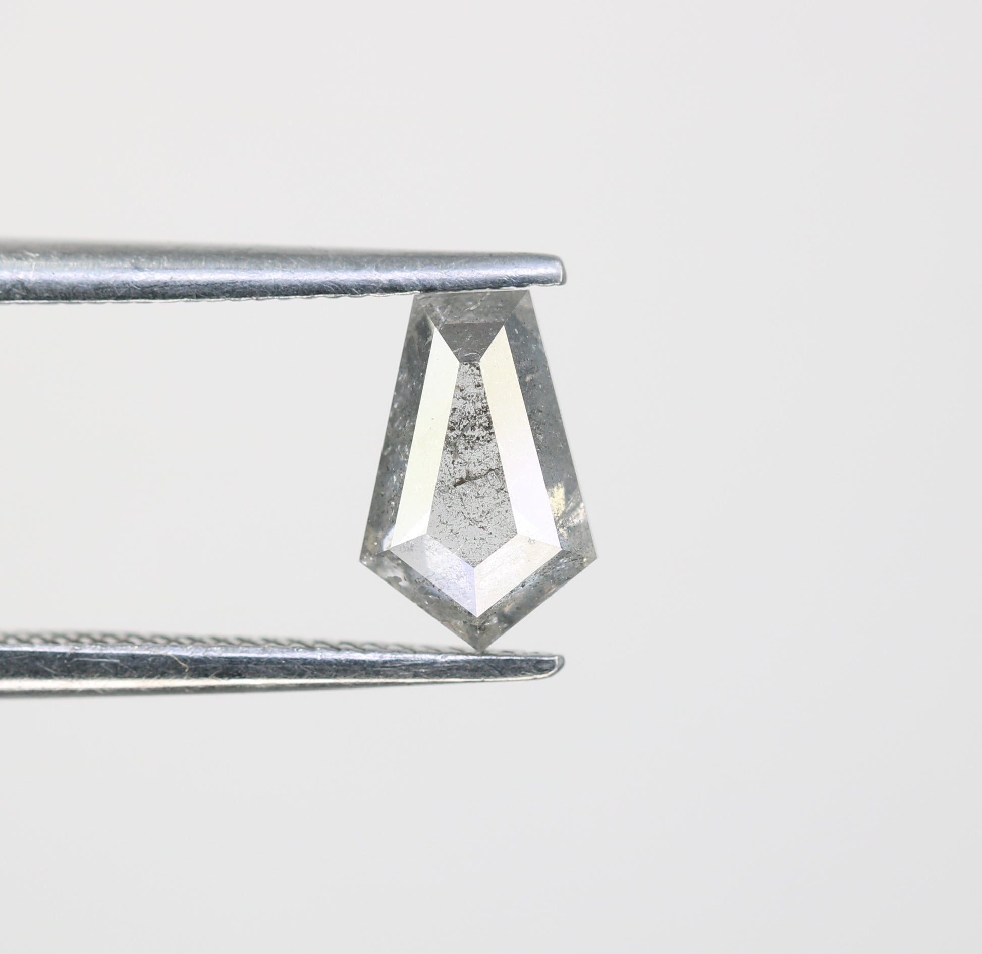 0.72 Carat Salt And Pepper Loose Geometric Shape Diamond For Engagement Ring - JayKrishna Diamond
