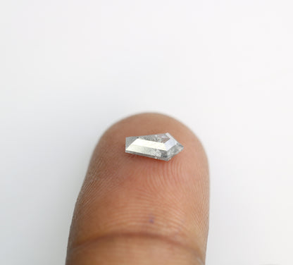 0.72 Carat Salt And Pepper Loose Geometric Shape Diamond For Engagement Ring - JayKrishna Diamond