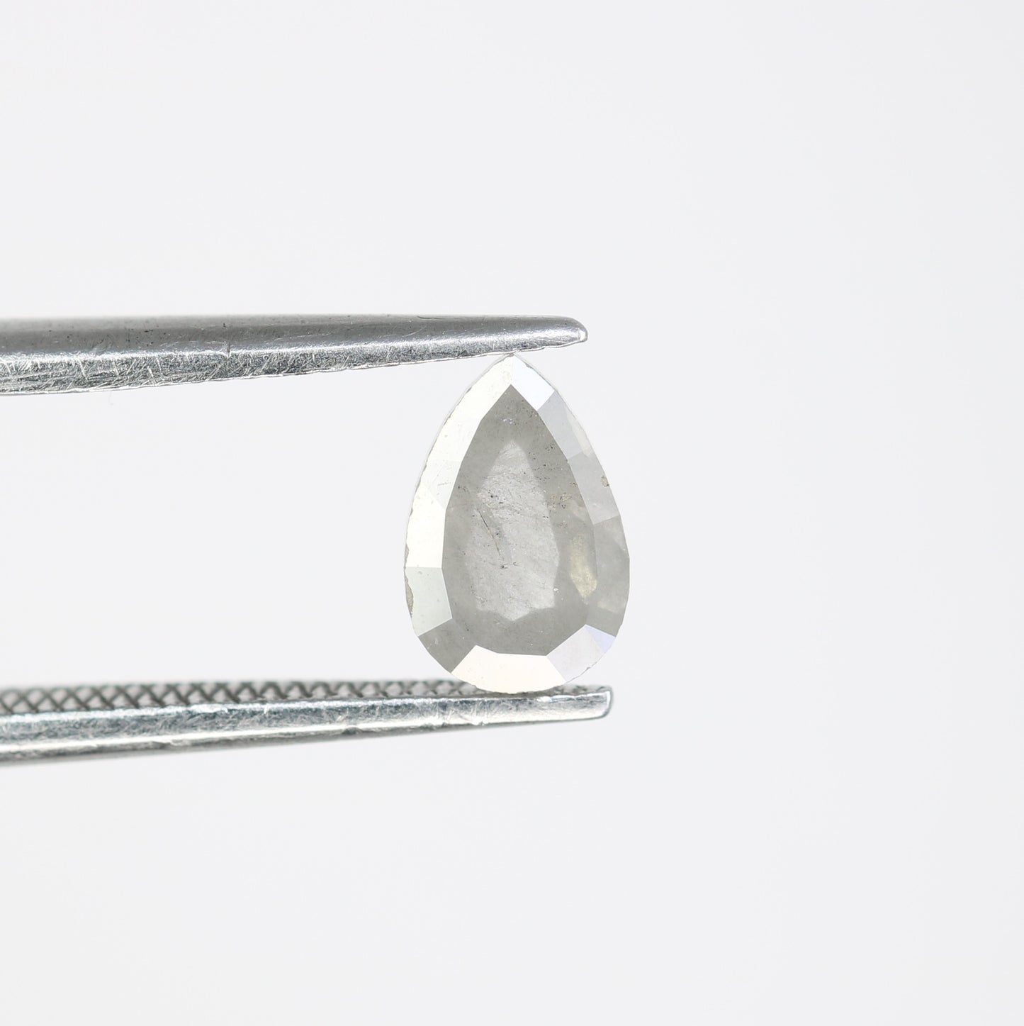 0.64 Carat Natural Loose Pear Shape Salt and Pepper Diamond for a Distinctive Wedding Ring: Elegant Gemstone Jewelry Piece - JayKrishna Diamond