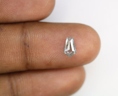 0.72 Carat Salt And Pepper Loose Geometric Shape Diamond For Engagement Ring - JayKrishna Diamond