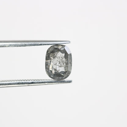 1.42 Carat Oval Shaped Natural Salt And Pepper Diamond For Galaxy Ring - JayKrishna Diamond
