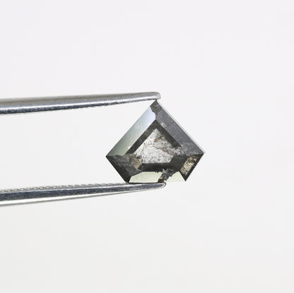 1.18 CT 6.70 MM Diamond Cut Salt And Pepper Diamond For Statement Ring - JayKrishna Diamond