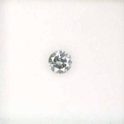 1.51 Carat Salt And Pepper Loose Round Brilliant Cut Diamond For Wedding Ring - JayKrishna Diamond