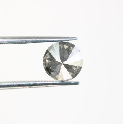 1.51 Carat Salt And Pepper Loose Round Brilliant Cut Diamond For Wedding Ring - JayKrishna Diamond