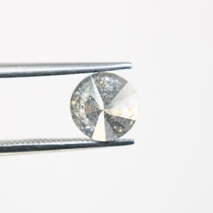 1.47 Carat Natural Salt And Pepper Round Brilliant Cut Diamond For Wedding Ring - JayKrishna Diamond