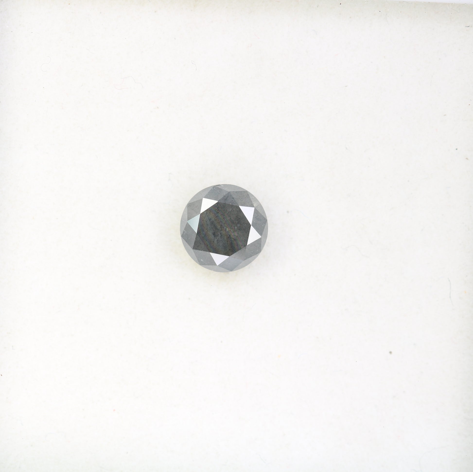 Salt And Pepper Diamond Ring 1.39 Carat Loose Round Brilliant Cut Diamond - JayKrishna Diamond