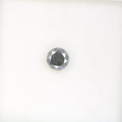 Salt And Pepper Diamond Ring 1.39 Carat Loose Round Brilliant Cut Diamond - JayKrishna Diamond