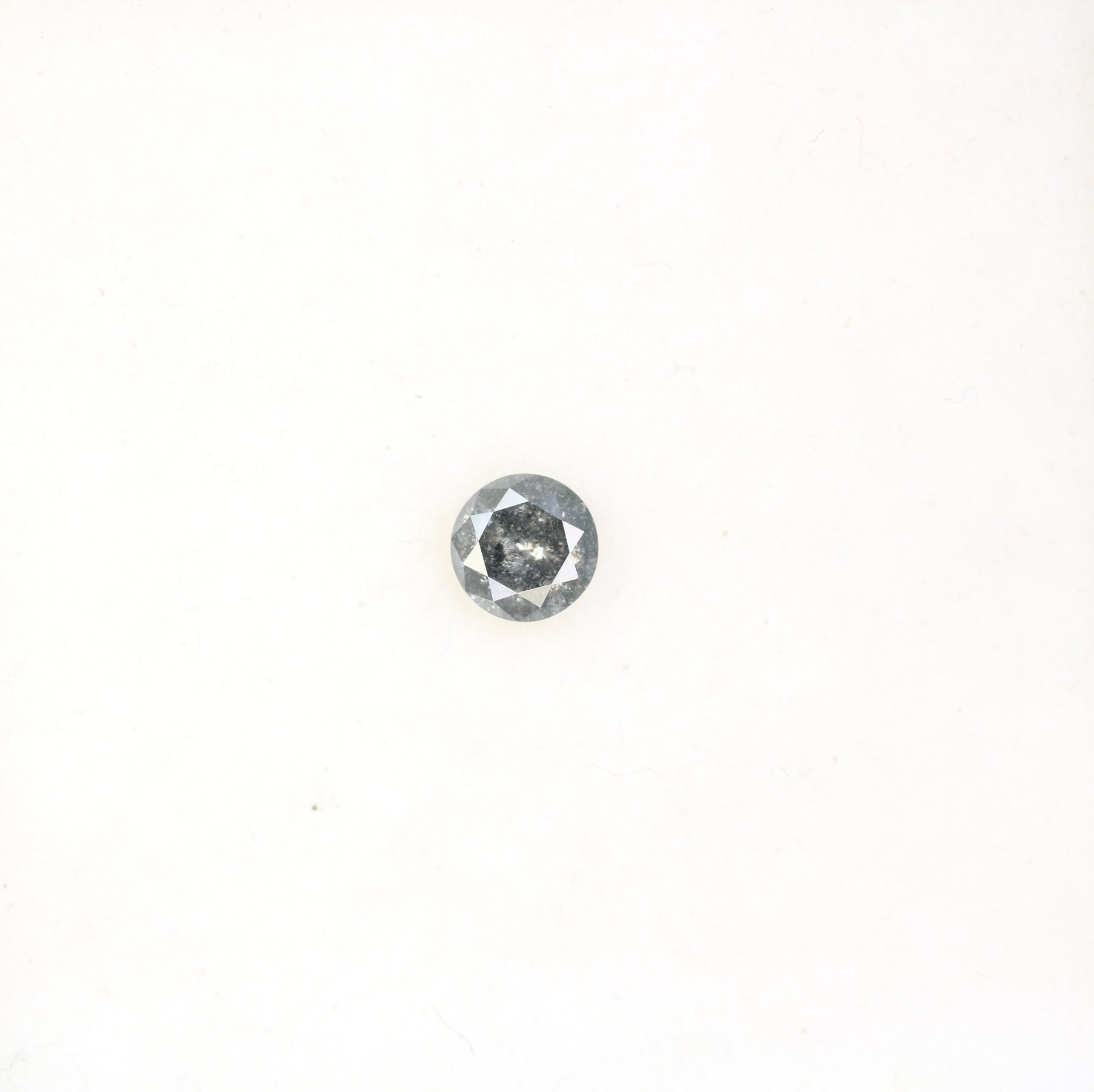 Unique 0.37 CT Salt & Pepper Round Brilliant Cut Diamond | Perfect for Wedding Rings - JayKrishna Diamond