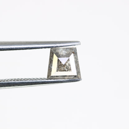 0.80 CT Geometric Shaped Loose Salt And Pepper 4.80 MM Diamond For Wedding Ring - JayKrishna Diamond