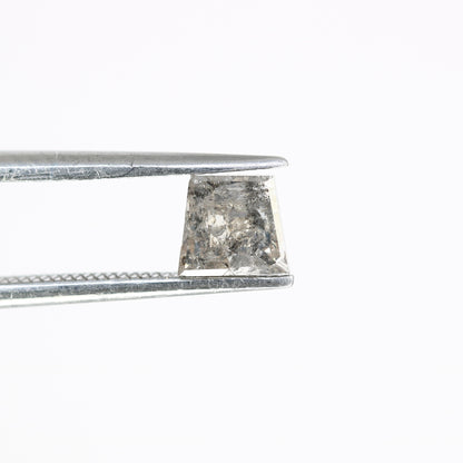 0.80 CT Geometric Shaped Loose Salt And Pepper 4.80 MM Diamond For Wedding Ring - JayKrishna Diamond