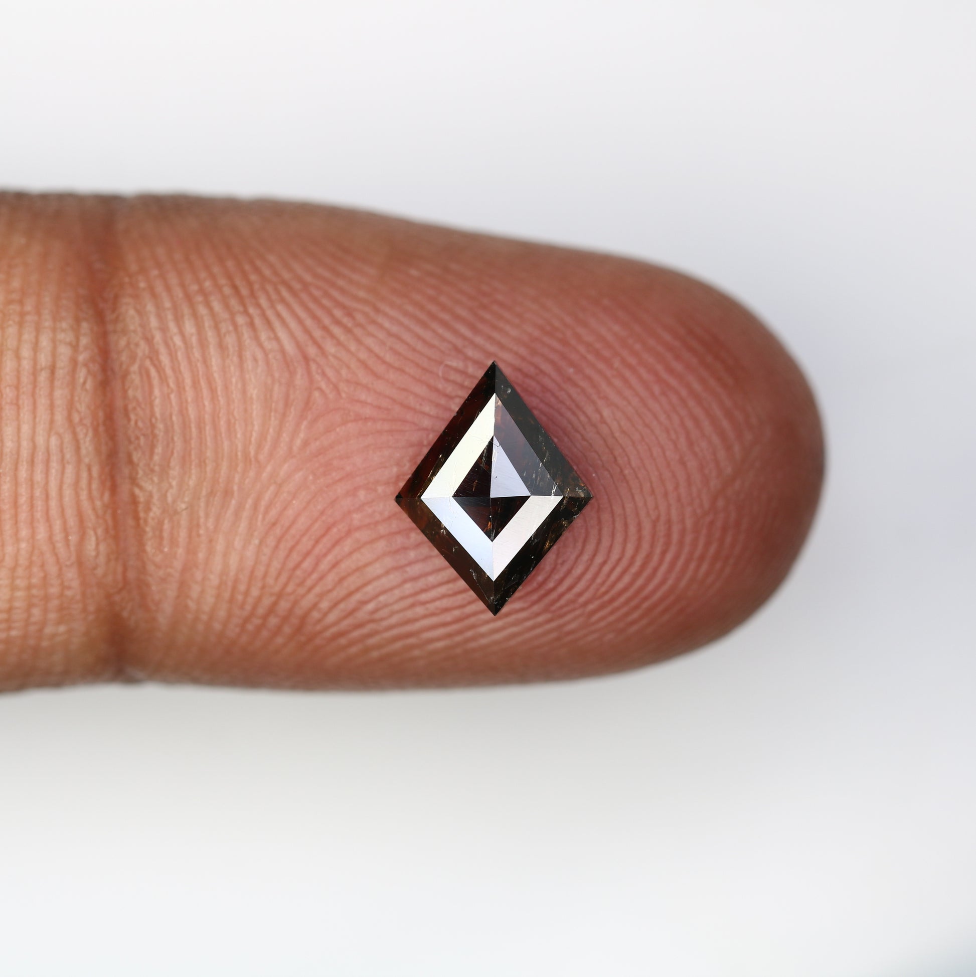 0.99 CT Kite Shape Brown Diamond For Engagement Ring - JayKrishna Diamond