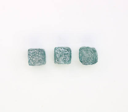 2.63 CT Raw Blue Cube Rough Diamond For Engagement Ring - JayKrishna Diamond