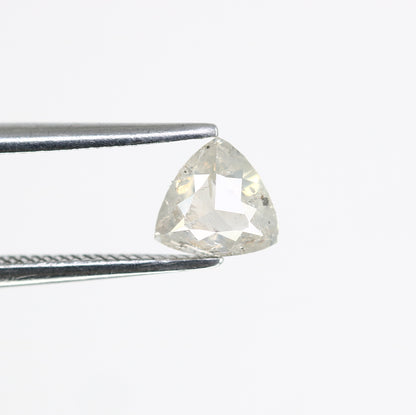 0.70 CT Salt And Pepper Triangle Shape 5.50 MM Diamond For Galaxy Ring - JayKrishna Diamond