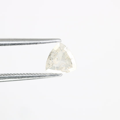 0.70 CT Salt And Pepper Triangle Shape 5.50 MM Diamond For Galaxy Ring - JayKrishna Diamond