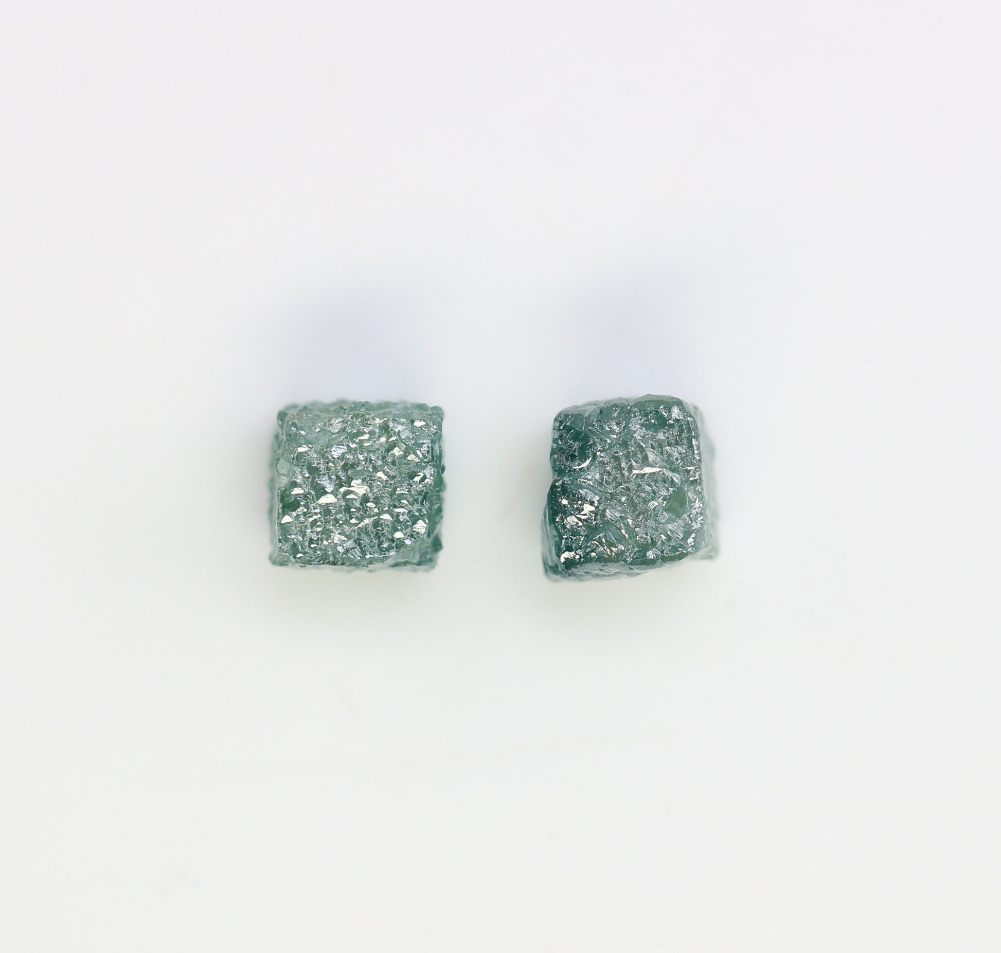 1.56 CT Cube Raw Blue Rough Diamond For Engagement Ring - JayKrishna Diamond