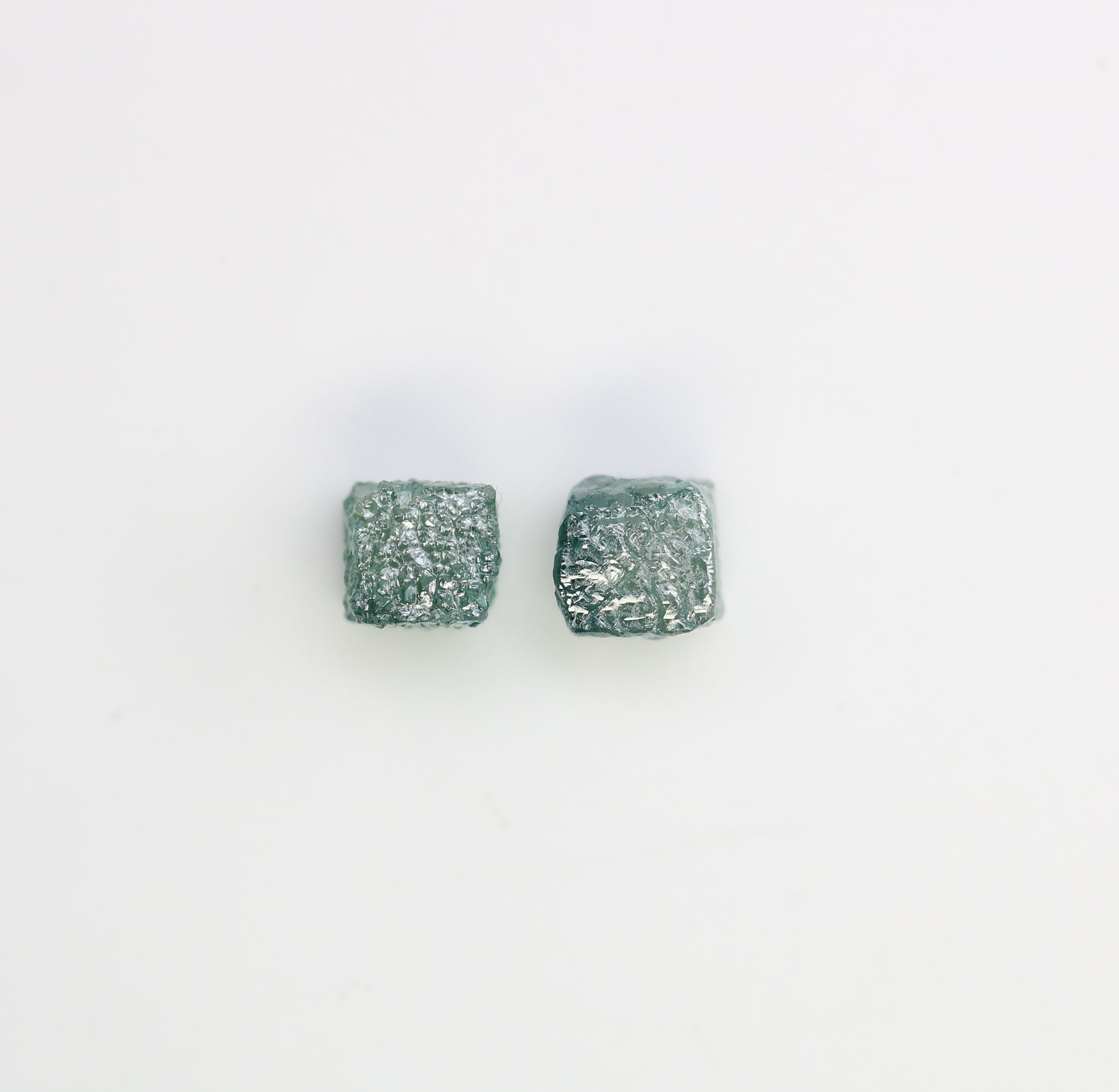 1.56 CT Cube Raw Blue Rough Diamond For Engagement Ring - JayKrishna Diamond