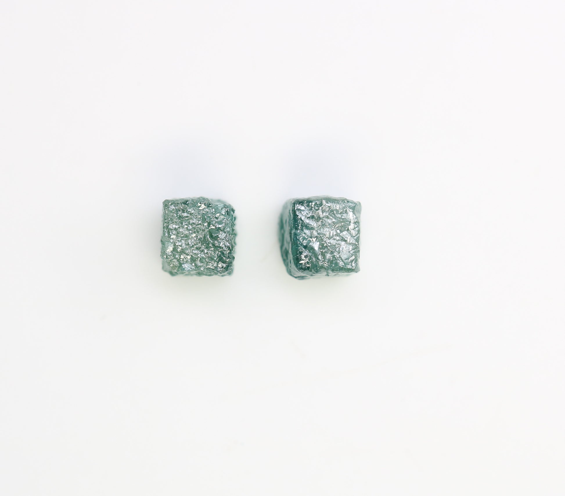 1.56 CT Cube Raw Blue Rough Diamond For Engagement Ring - JayKrishna Diamond