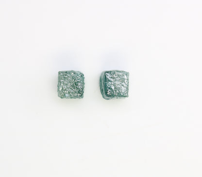1.56 CT Cube Raw Blue Rough Diamond For Engagement Ring - JayKrishna Diamond