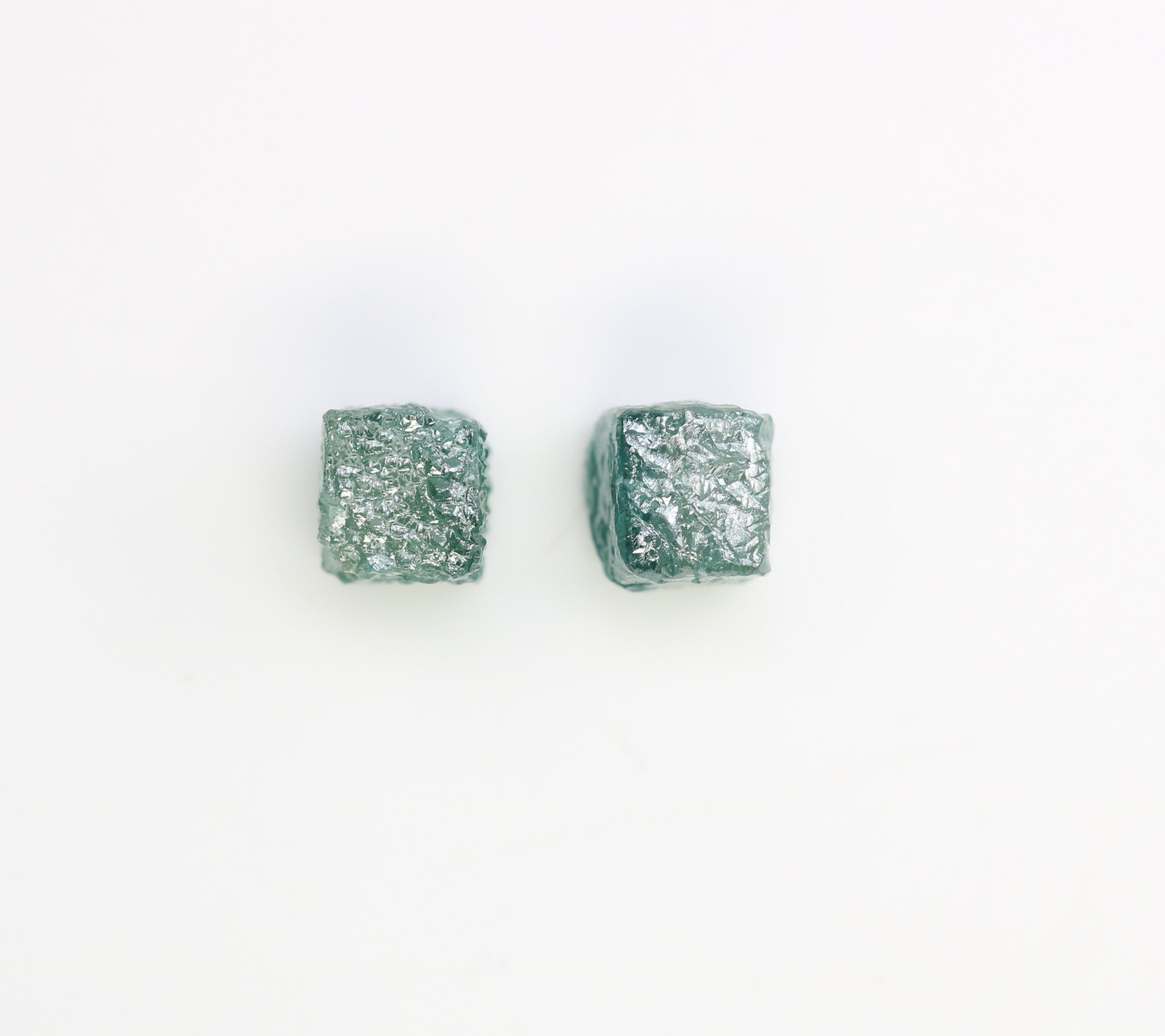 1.56 CT Cube Raw Blue Rough Diamond For Engagement Ring - JayKrishna Diamond