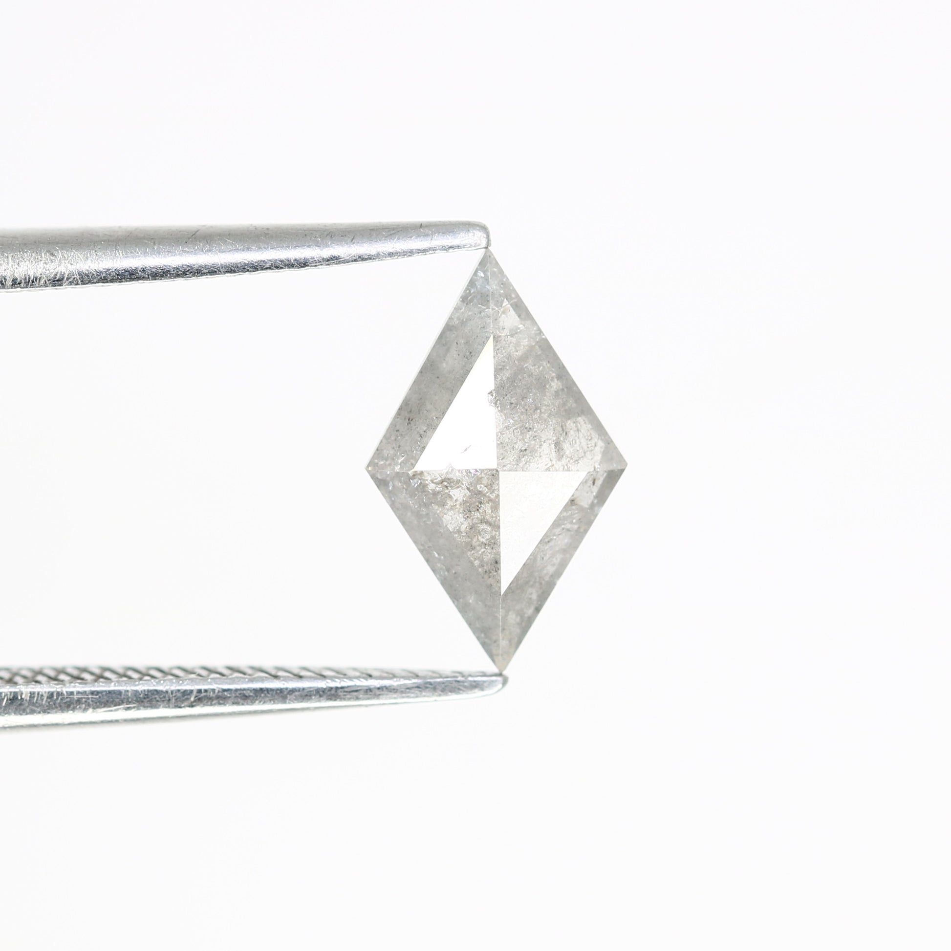 0.69 CT Kite Shape Salt And Pepper 9.70 MM Diamond For Wedding Ring - JayKrishna Diamond