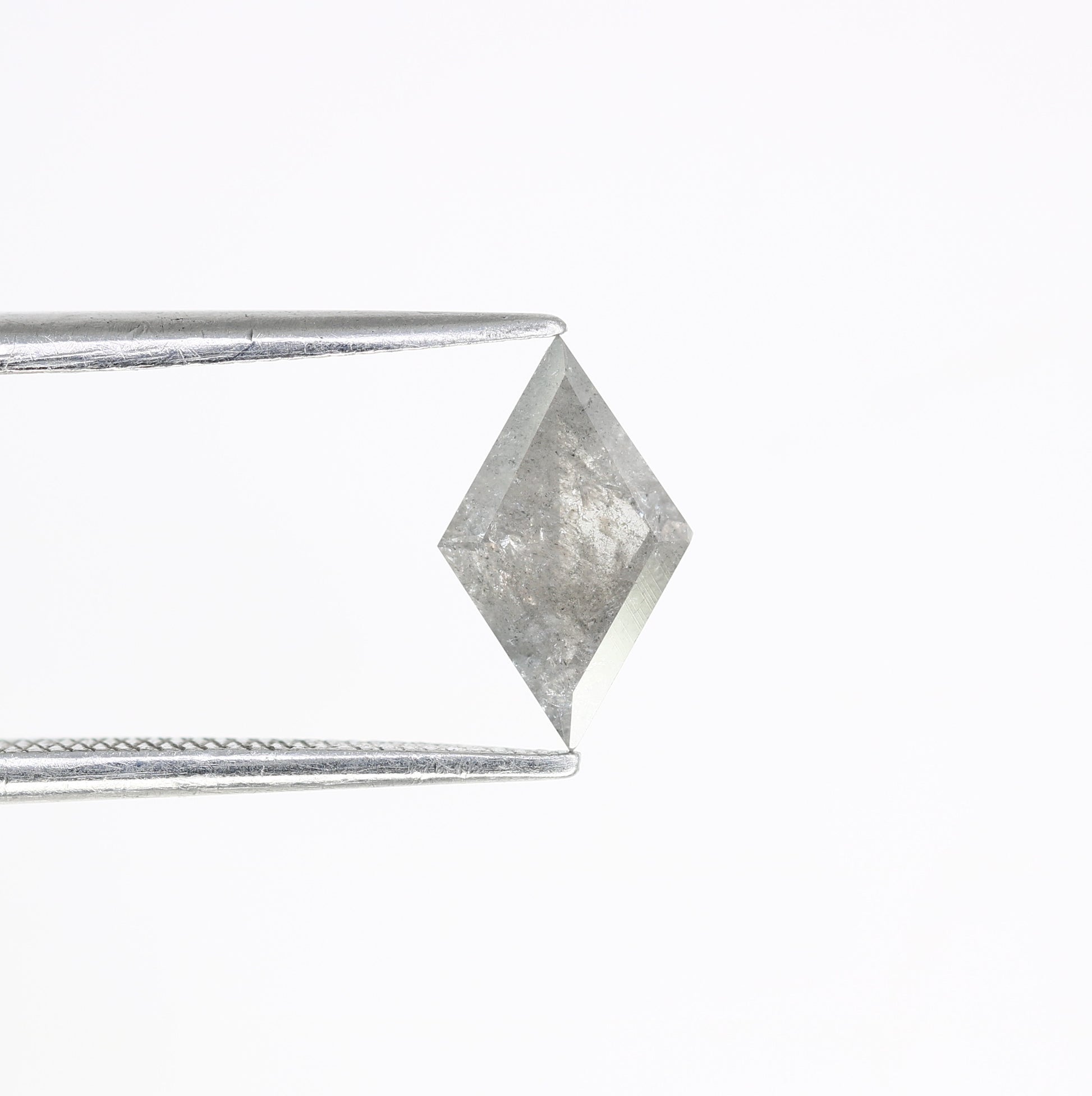 0.69 CT Kite Shape Salt And Pepper 9.70 MM Diamond For Wedding Ring - JayKrishna Diamond