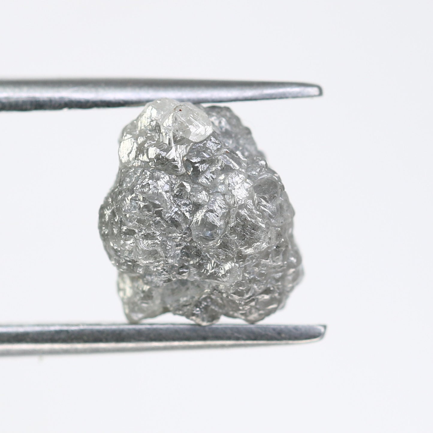 3.15 CT Raw Rough Grey Uncut Raw Diamond For Engagement Ring - JayKrishna Diamond
