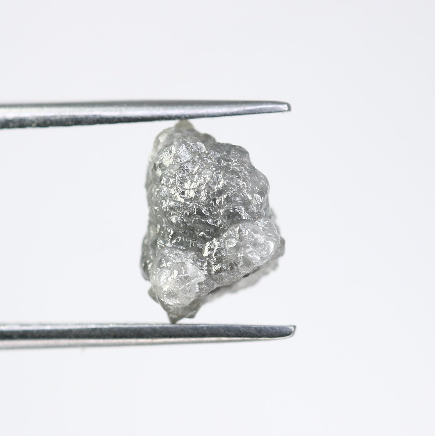 3.15 CT Raw Rough Grey Uncut Raw Diamond For Engagement Ring - JayKrishna Diamond