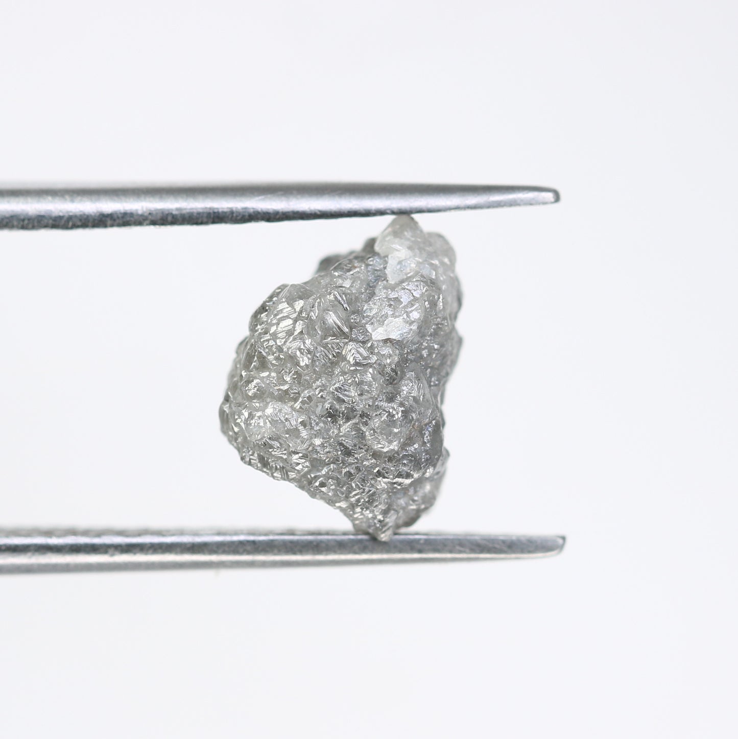 3.15 CT Raw Rough Grey Uncut Raw Diamond For Engagement Ring - JayKrishna Diamond