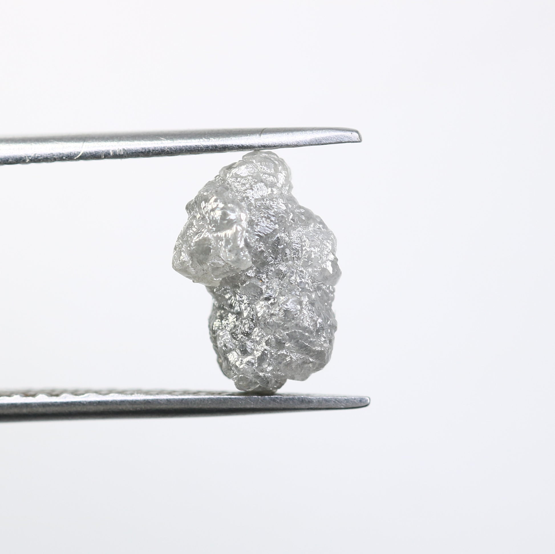3.30 CT Grey Rough Irregular Cut Raw Diamond For Engagement Ring - JayKrishna Diamond
