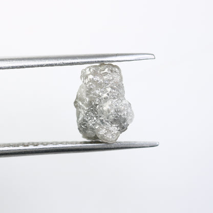 2.72 CT Grey Uncut Rough Raw Diamond For Engagement Ring - JayKrishna Diamond