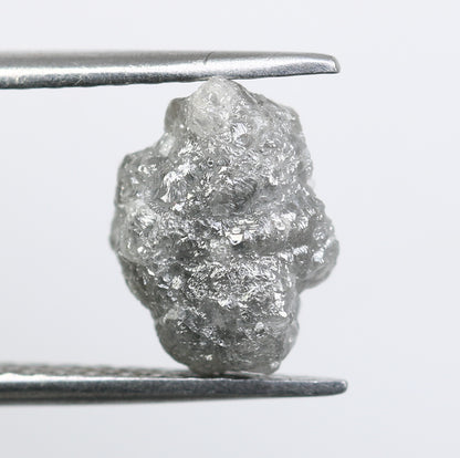 3.06 CT Grey Uncut Rough Raw Diamond For Engagement Ring - JayKrishna Diamond