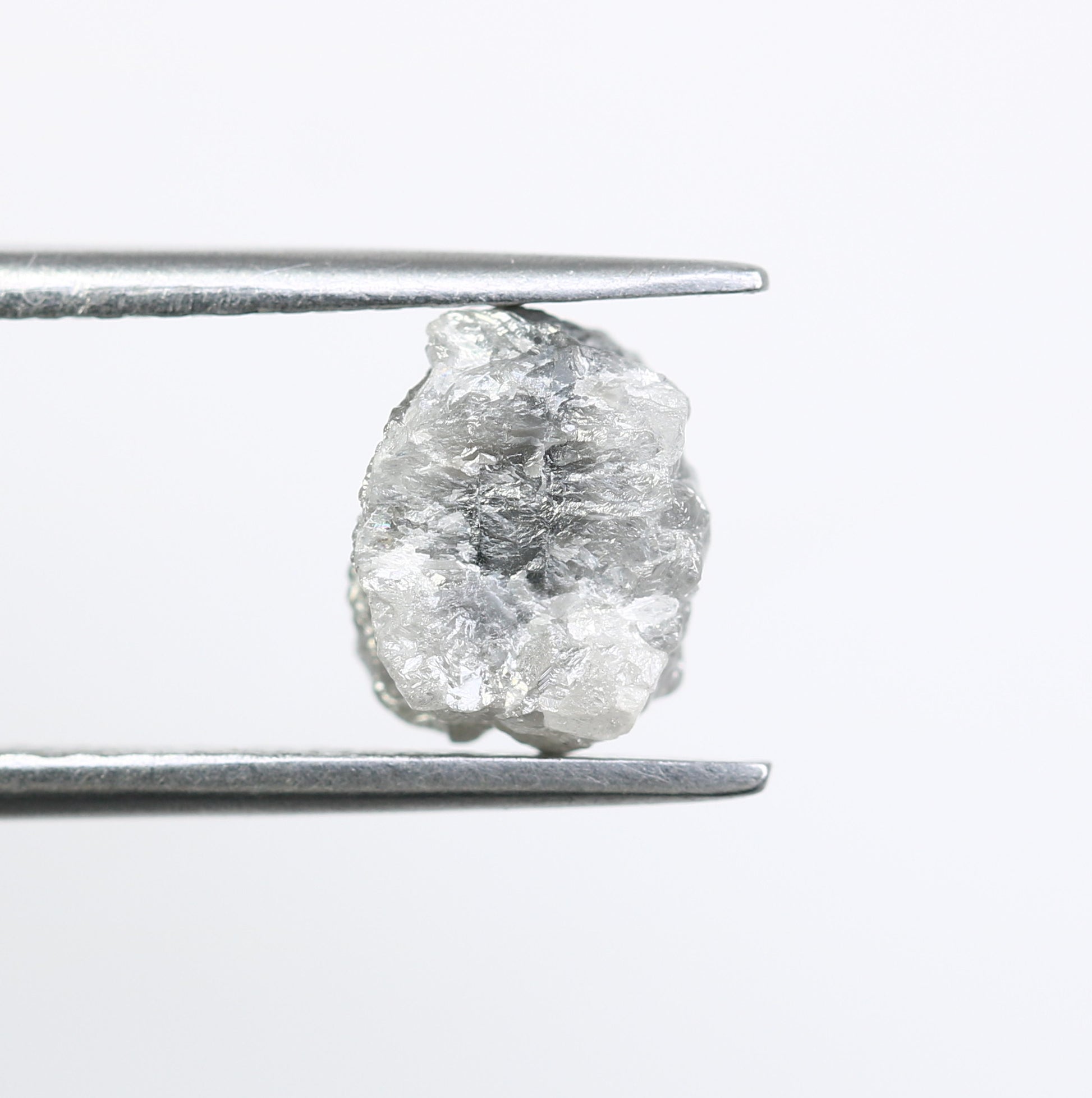 2.56 CT Rough Grey Irregular Cut Diamond For Engagement Ring - JayKrishna Diamond