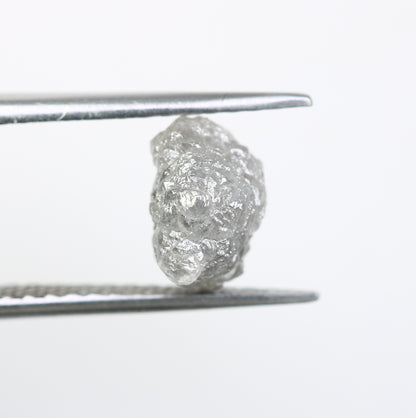 2.58 CT Irregular Cut Rough Grey Diamond For Engagement Ring - JayKrishna Diamond